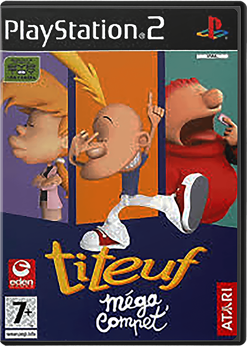 Titeuf Mega Compet box art for Playstation 2